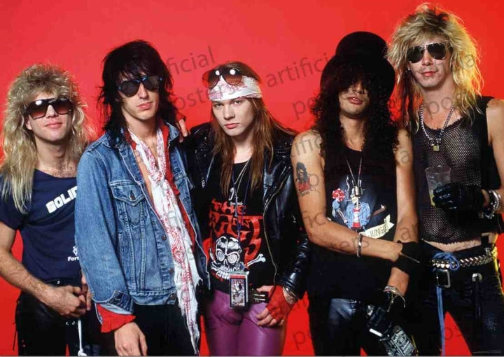 Slash from Guns n'Roses Poster
