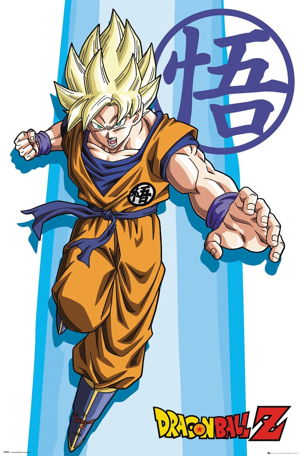 Poster Goku SSJ Blue