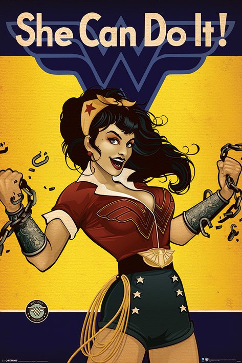 Wonder Woman™ - Retro Poster