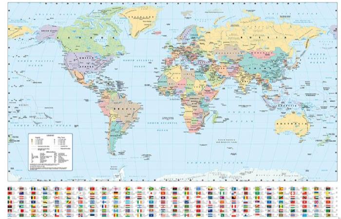 World Map (Harper Collins)