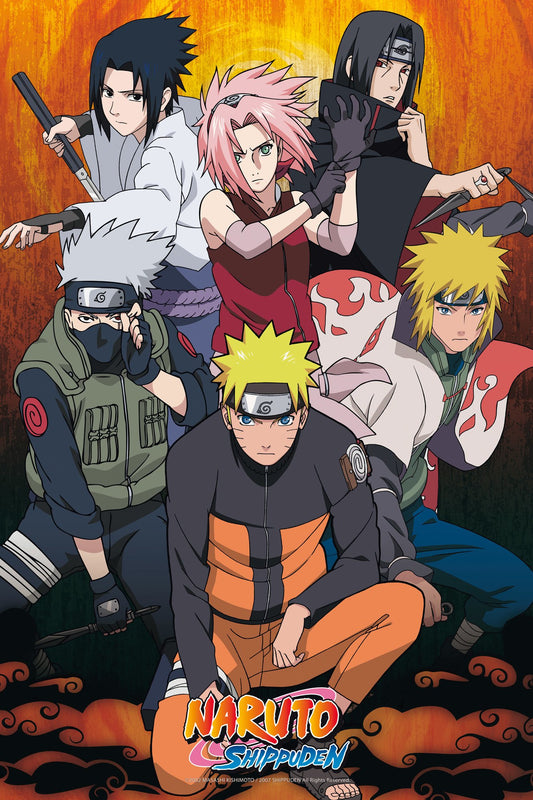 Naruto Shippuden (Group) Poster