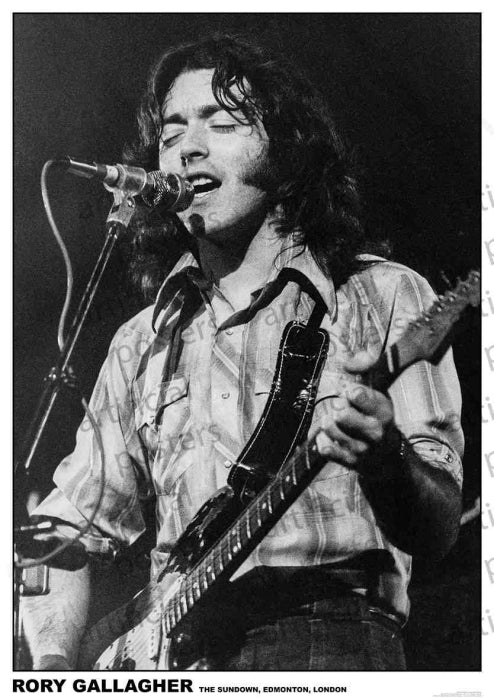 Rory Gallagher posters - Rory Gallagher Sundown poster ART229 – Panic ...