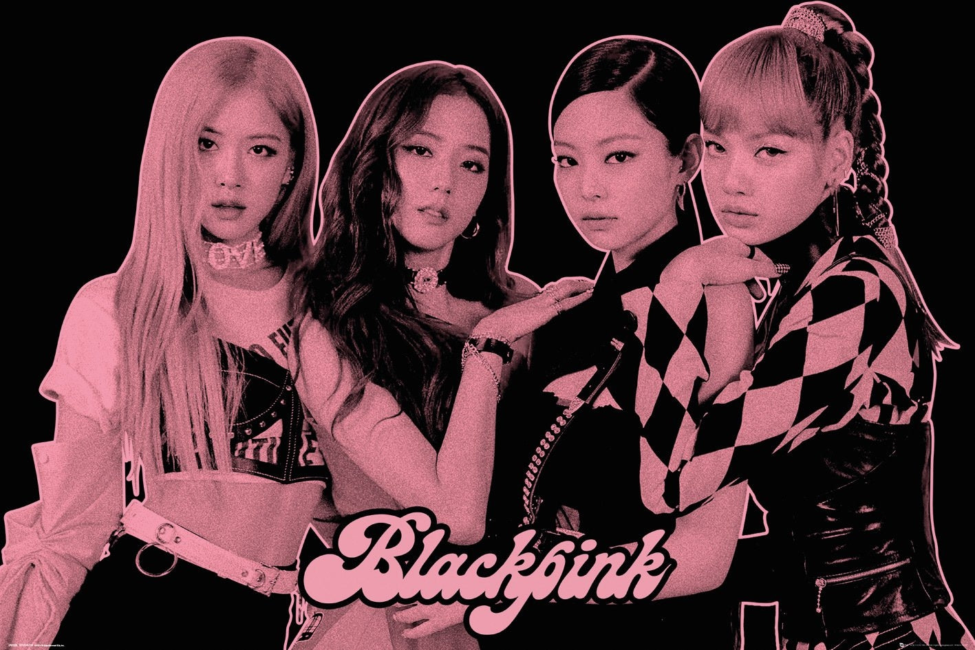 Blackpink posters - Blackpink Group poster LP2153 – Panic Posters