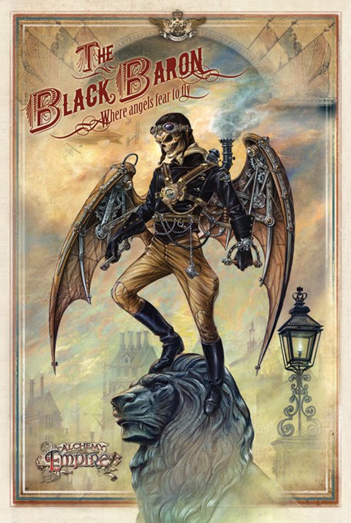 Alchemy fantasy art posters - Alchemy The Black Baron poster PP32376 ...