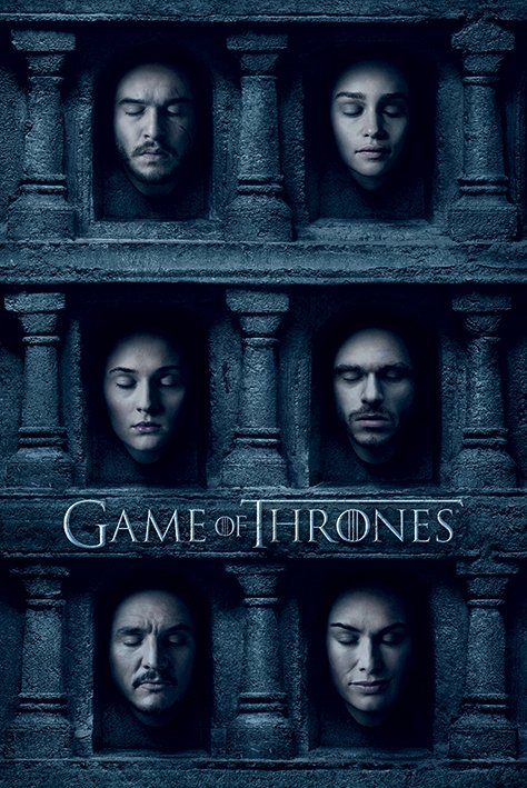 Game Of Thrones posters - Game Of Thrones Hall Of Faces poster PP33834 ...