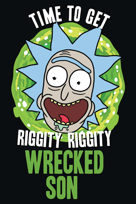 Rick and Morty posters - Rick and Morty Wrecked Son poster PP34255 ...