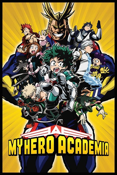 My Hero Academia posters - My Hero Academia Radical Character Burst ...