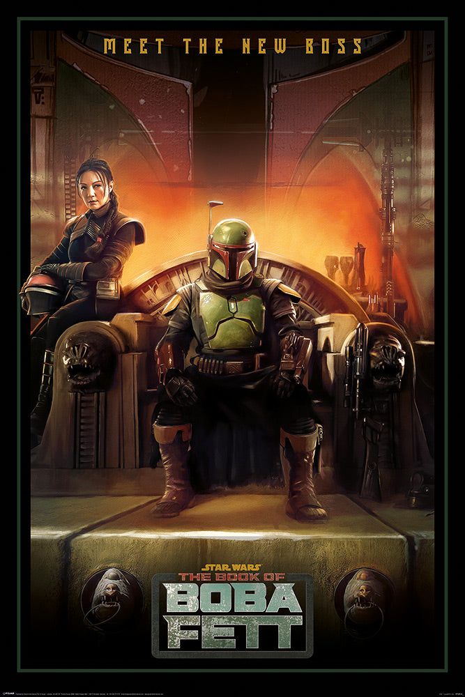 Star Wars posters - Star Wars: The Book of Boba Fett (Meet The New Boss ...